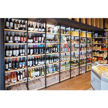 Liquor Store Gondola Shelving
